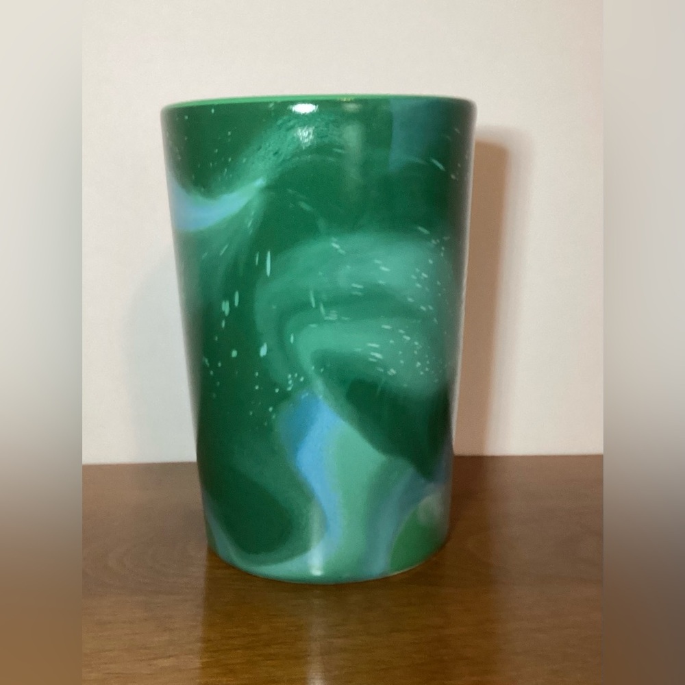 Starbucks 2024 Holiday Ceramic Mug with Red Handle - Picture 2 of 7
